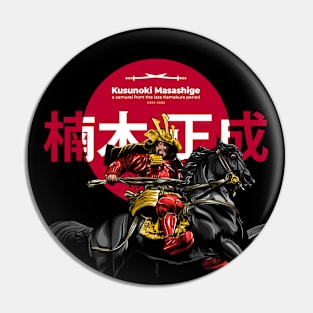 Kusunoki Masashige Pin