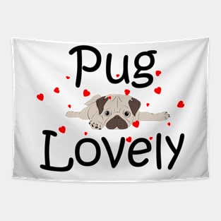 Pug lovely Tapestry