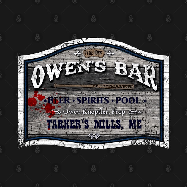 Owen's Bar distressed by woodsman