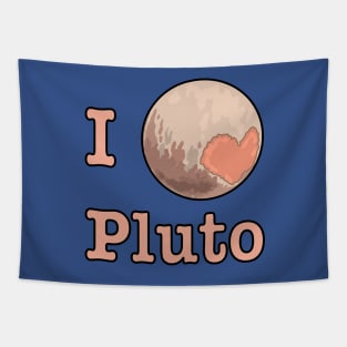 I Heart Pluto Tapestry