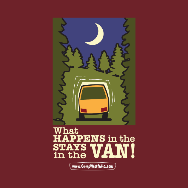 What Happens in the Van ... dark by CampWestfalia