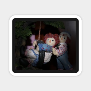 Raggedy Ann and Andy Magnet