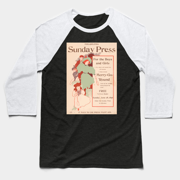 Artist Posters 0146 For The Boys And Girls Merry Go Round Vintage Baseball T Shirt Teepublic