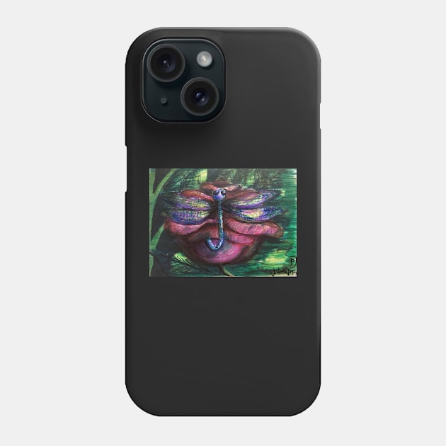 Dragonfly Phone Case by JedethDT