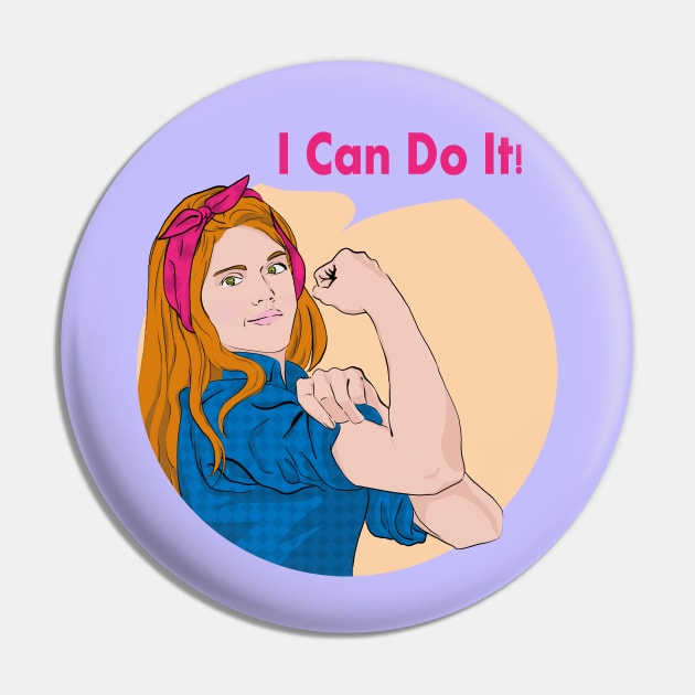 Lydia can do it Pin by ManuLuce