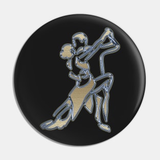 Golden Dancers Pin