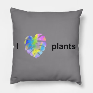 I Heart Plants Pillow