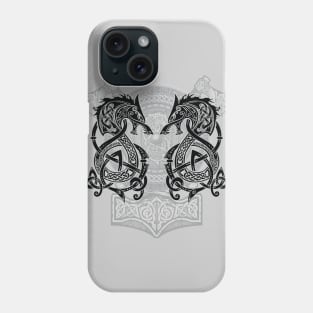 Fighting Fenrir Black Phone Case