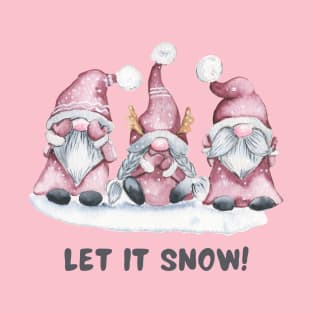 Let It Snow - Gnome T-Shirt