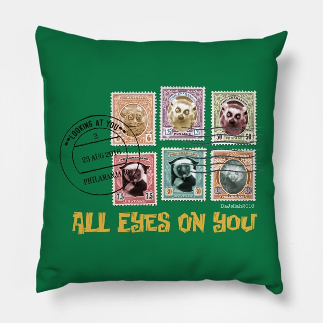 All Eyes On You Pillow by DaJellah