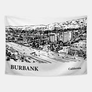 Burbank California Tapestry