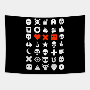 Love, dead and robot Tapestry