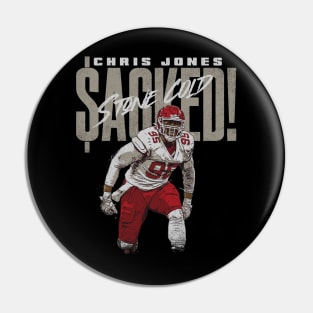 Chris Jones Kansas City Stone Cold Sacked Pin