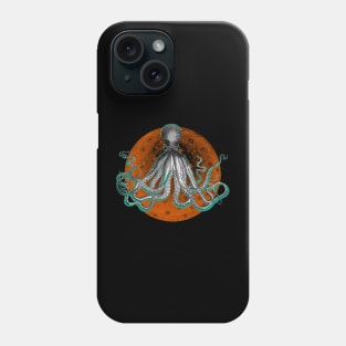 Space Alien Octopus Phone Case