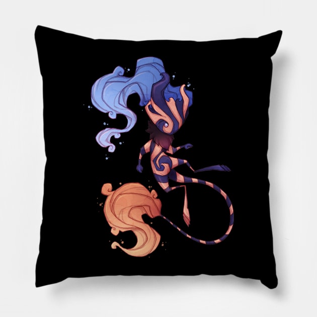 Real Monsters: Bipolar Pillow by zestydoesthings