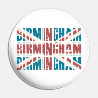 UK Proud - Birmingham Vintage Union Jack Pin