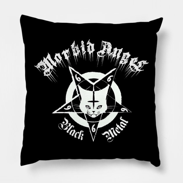 Morbid angel Pillow by alea crew