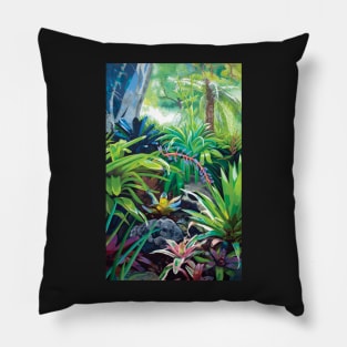 Botanic Gardens Bromeliads Pillow