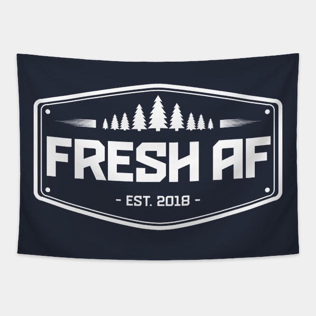 Fresh AF est 2018 Tapestry by freshafclothing