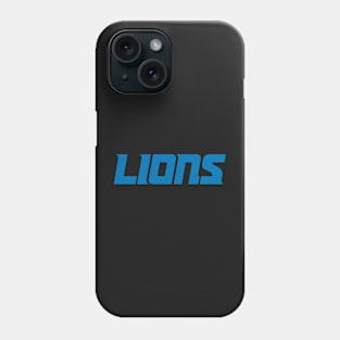 Lions-City Blues Phone Case