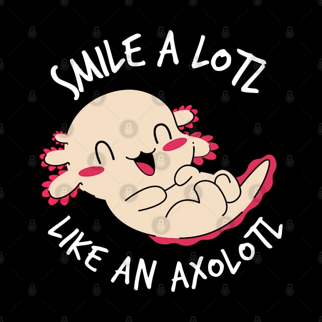 Funny Axolotl Shirt Girl Boy and Boy - Cute Axolotls Lovers by Boneworkshop