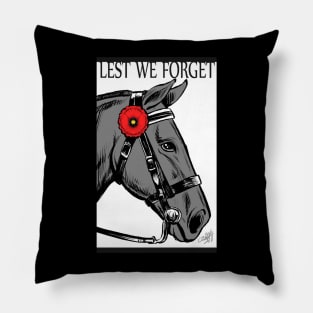 Lest We Forget Pillow