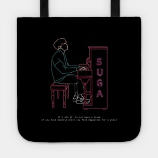 BTS SUGA WITH PIANO Tote