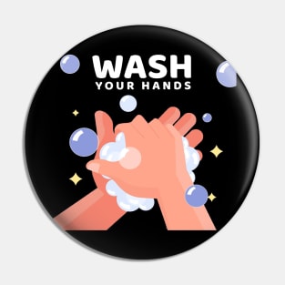 wash your hands Pin