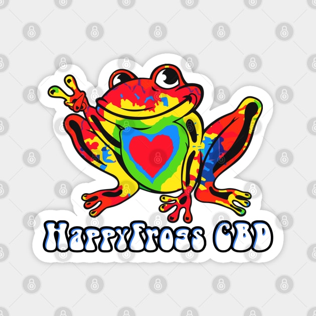 Happy Frogs CBD Magnet by HappyFrogsCBD