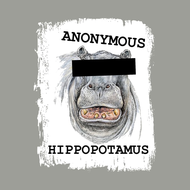 Anonymous Hippopotamus by SortaFairytale