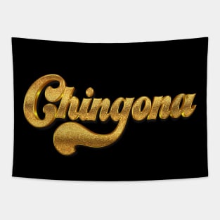 Chingona /\/\/\/ Original Retro Style Design Tapestry