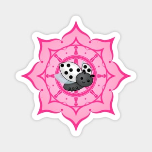 Vesak Buddha Ladybug Magnet