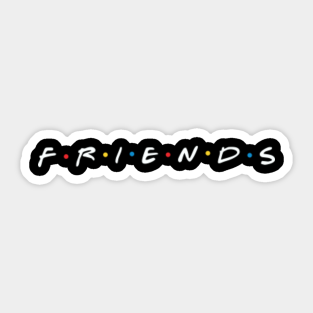Friends Tv Show Stickers Teepublic