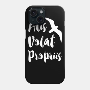 Alis Volat Propriis - She Flies With Her Own Wings Phone Case