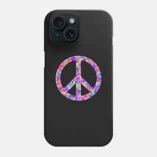 World Peace Sign Vibrant Art Graffiti Activist Phone Case