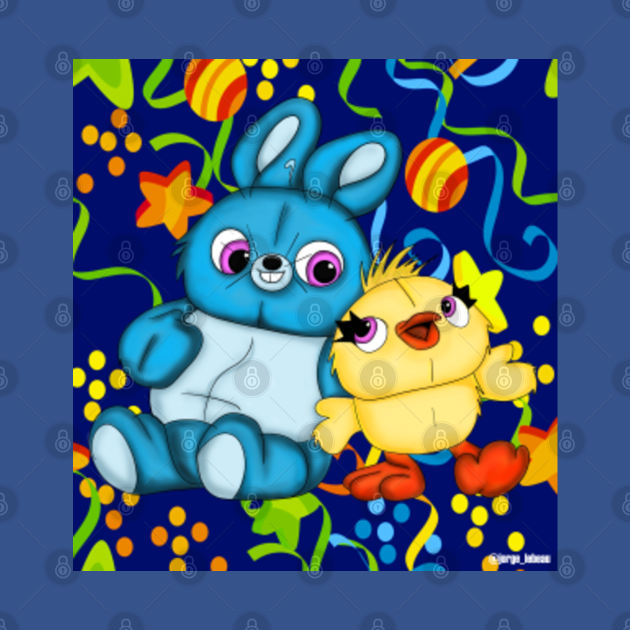 Toy story's ducky & bunny - Toy Story - T-Shirt | TeePublic