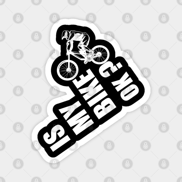 IS MY BIKE OK Magnet by hadlamcom