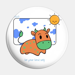 Cute Animal Cartoon Drawing Pin