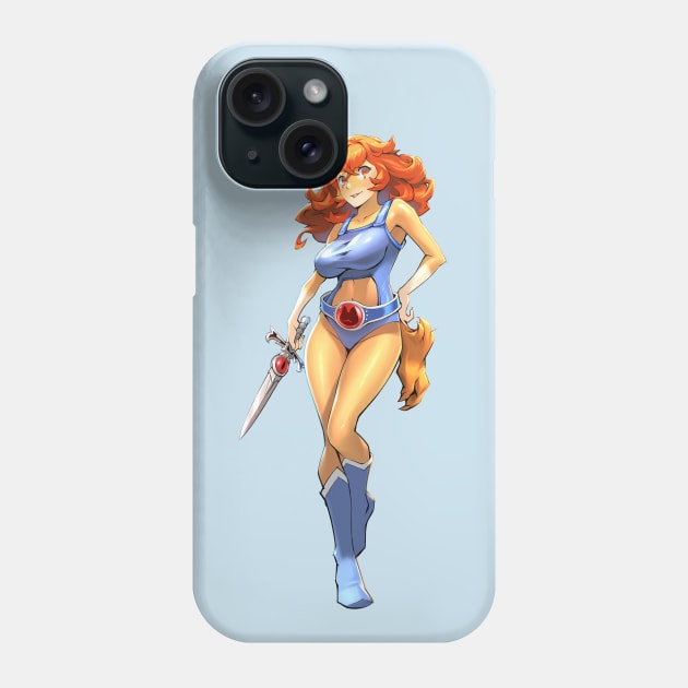 80s lion-o catgirls Phone Case by quint