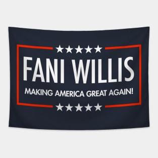 Fani Willis - Making America Great Again (blue) Tapestry