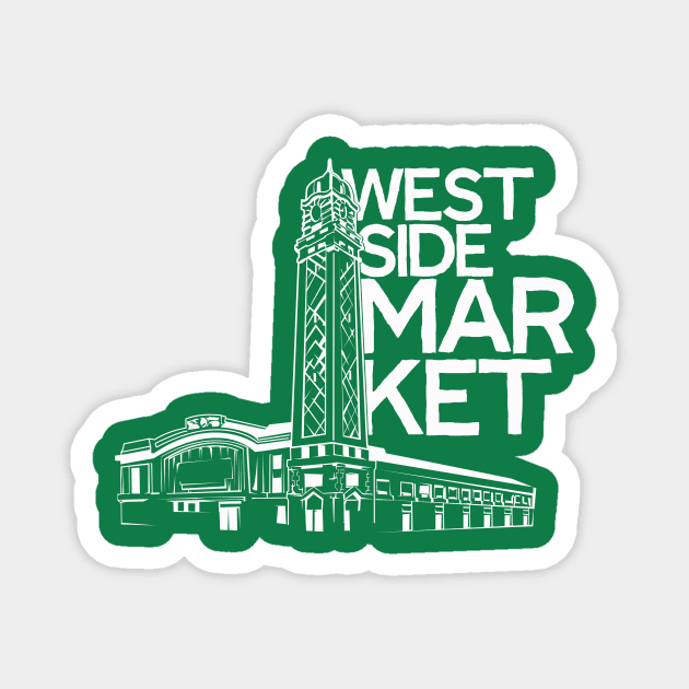 Westside Market Cleveland Magnet by mbloomstine