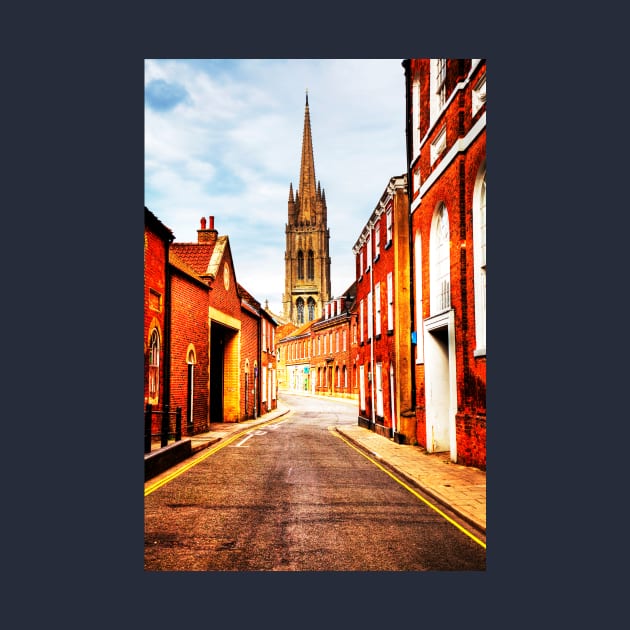 Louth Lincolnshire Church Spire by tommysphotos