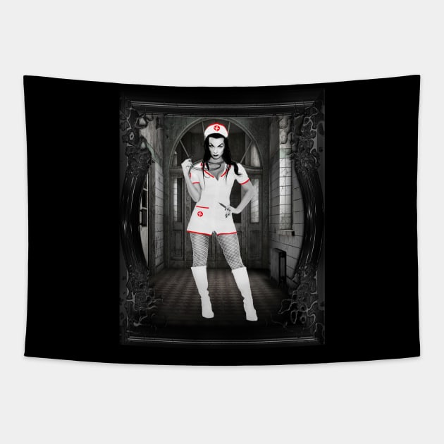 VAMPIRA 15 Tapestry by GardenOfNightmares