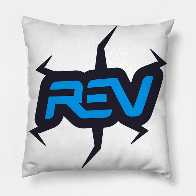 POP Out Logo URL Pillow by TheREVonMixer