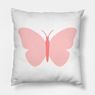 Pink Butterfly Pillow