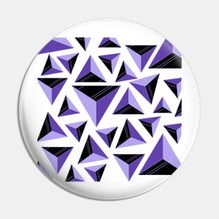 Triangle Purple Pin