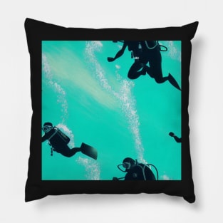 Scuba Diving, model 1 Pillow