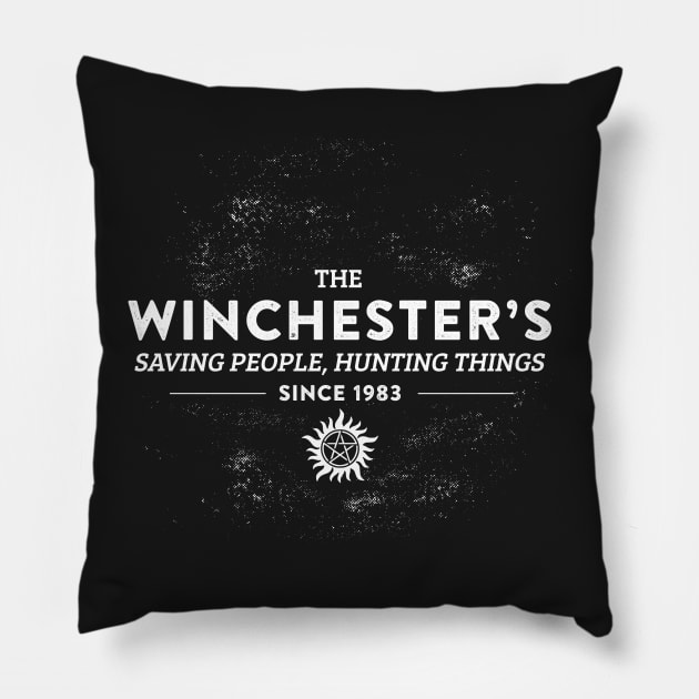 The Winchesters Pillow by JDCUK