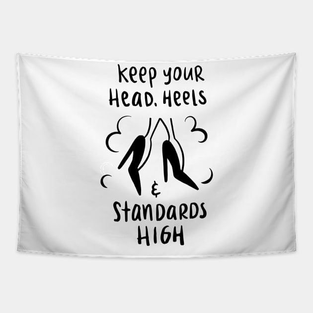 HIGH STANDARDS Tapestry by madeinchorley