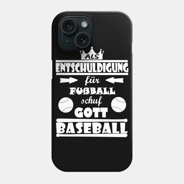 Baseball Baseballschläger Base Baseman Runner Phone Case by FindYourFavouriteDesign